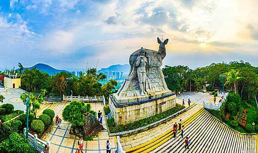 A panorama of Sanya
